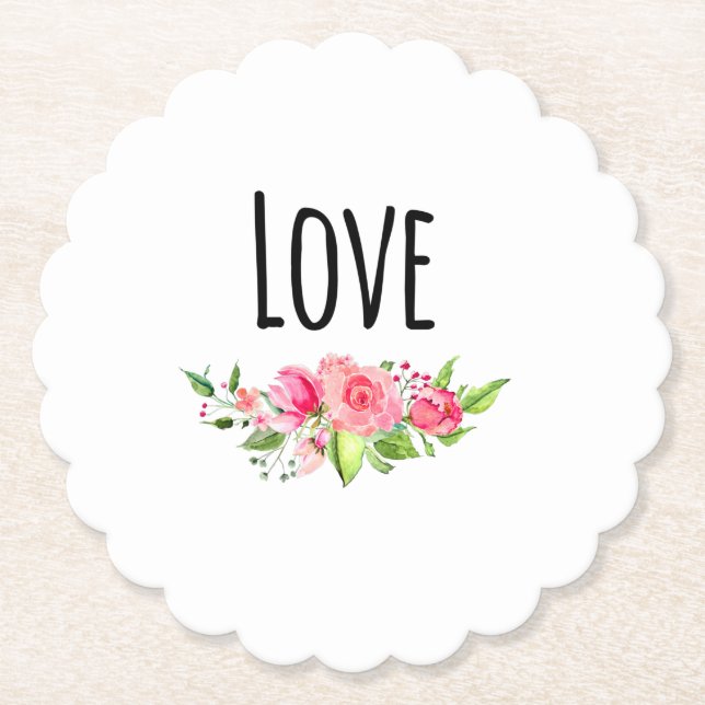 *~* LOVE INTENTION COASTER EMOTO Flower Bouquet (Front)