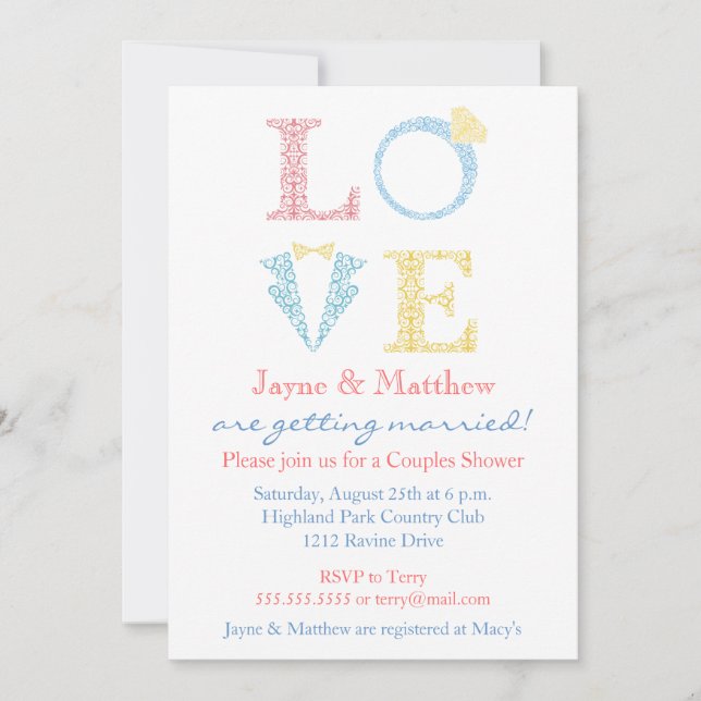 LOVE  Invitation (Front)