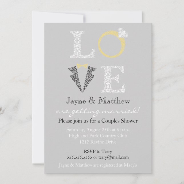 LOVE  Invitation (Front)