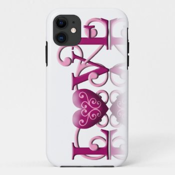 Love Iphone 5/5s Case by takecover at Zazzle