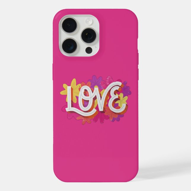 LOVE IPHONE CASE (Back)
