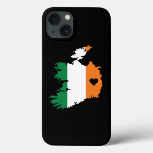 Love Ireland Gift Irish Pride Heart iPhone 13 Case