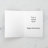 Love is 10th Anniversary card (Inside)