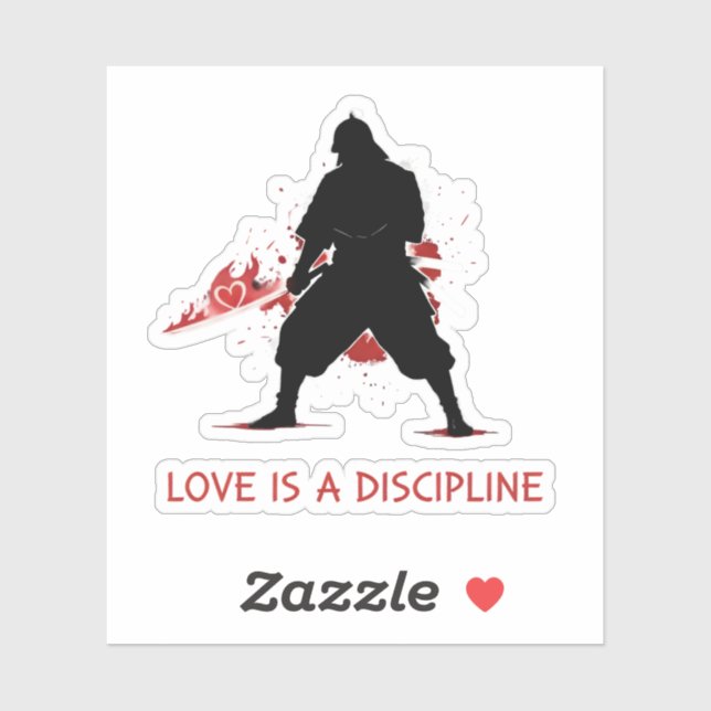 Love is a discipline sticker (Sheet)