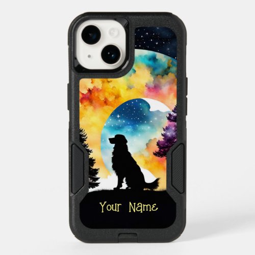 Love is a Dog waiting for you  OtterBox iPhone 14 Case