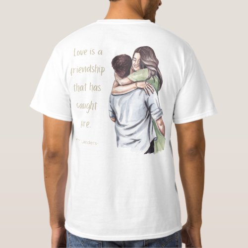 Love is a friendship T_Shirt