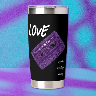 Love is a Mixtape Insulated Tumbler