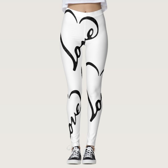 **LOVE IS ALL AROUND** LEGGINGS (Front)