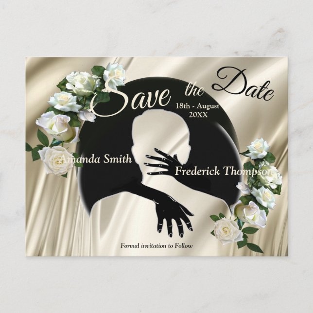 Love is All there is Save the Dates Announcement Postcard (Front)