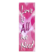 Love is All We Need Mini Cards - Gift Tags