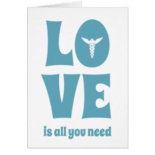 love is all you need and a good doctor cards