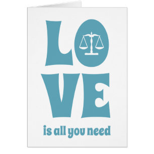 love is all you need and a good lawyer cards