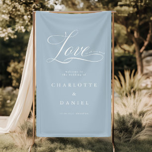 Love is all you need! Elegant, wedding Banner