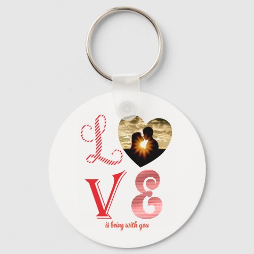Love is all you need Family Anniversary Keychain
