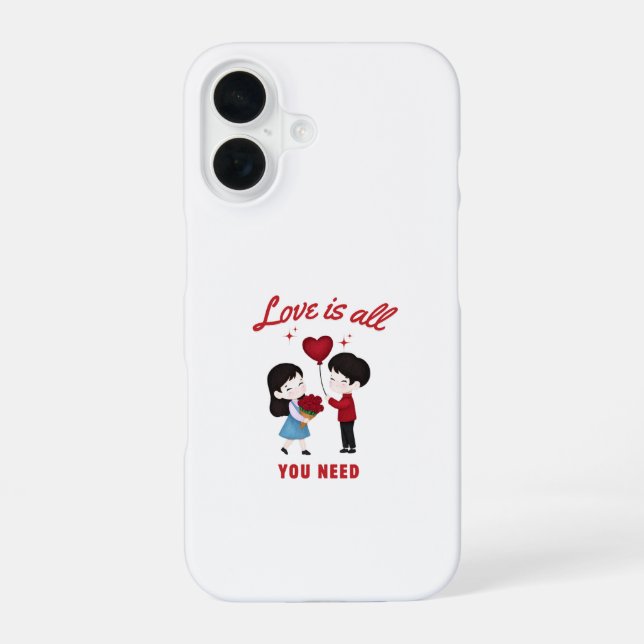 Love Is All You Need iPhone Case (Back)