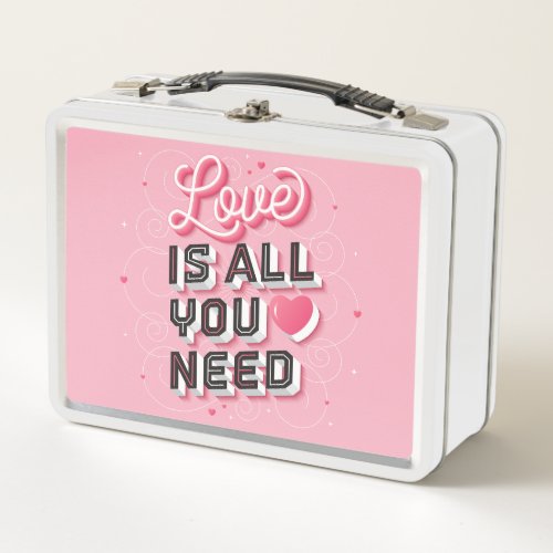 Love Is All You Need Lunch Box