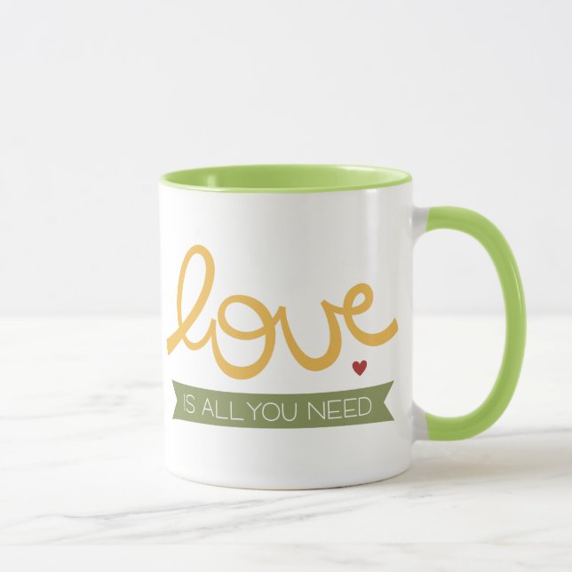 love is all you need mug (Right)