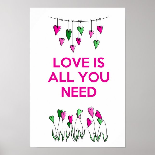 Love is all You Need Poster (Front)