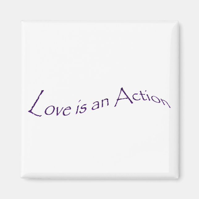 Love is an action magnet (Front)