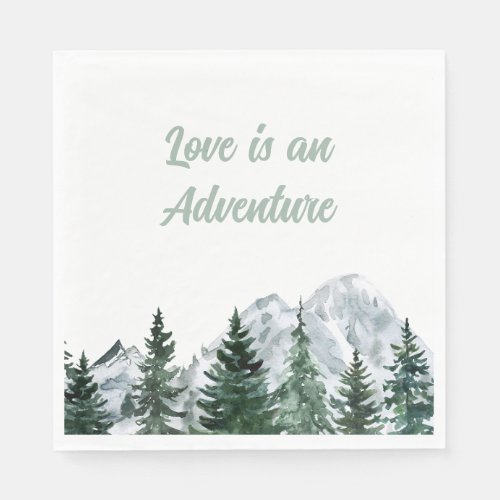 Love is an Adventure Napkins