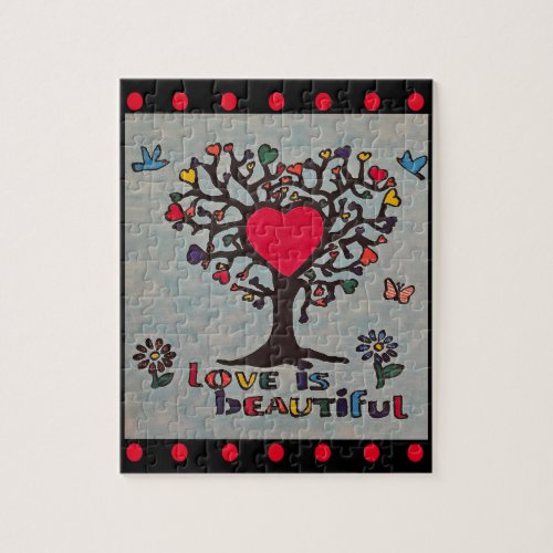 Love is Beautiful Jigsaw Puzzle