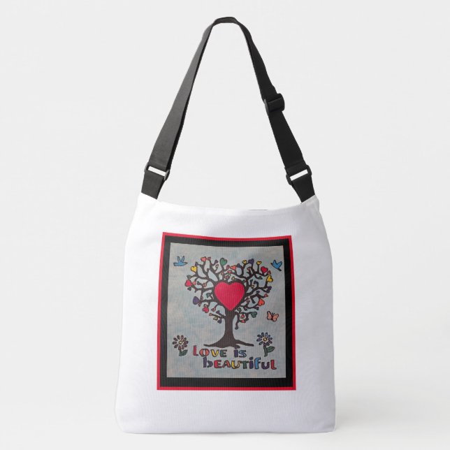 Love is Beautiful Tote Bag (Front)