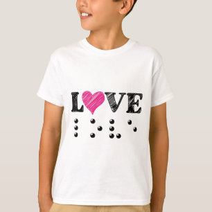 Love Is Blind Braille T-Shirt