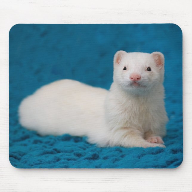 Love is Blue Mouse Pad (Front)