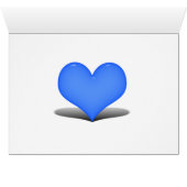 Love is Blue.....Without You Cards (Inside Horizontal (Bottom))