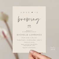 Love is brewing, Beer Party,  Bridal Shower