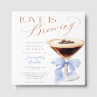 Love is Brewing Blue Bridal Shower