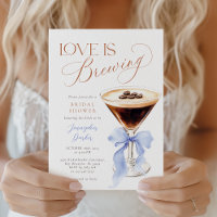 Love is Brewing Blue Bridal Shower