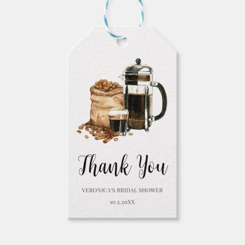 Love is Brewing Bridal Gift Tags