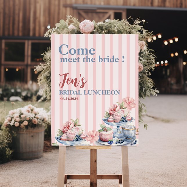 Love is brewing Bridal Luncheon Welcome sign (Creator Uploaded)