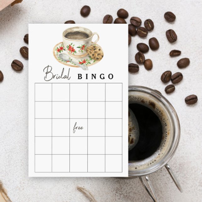 Love is brewing Bridal shower bingo game (Creator Uploaded)