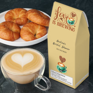 Love Is Brewing bridal shower Coffee