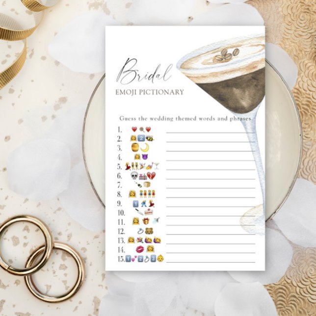 Love is brewing Bridal shower emoji pictionary (Creator Uploaded)