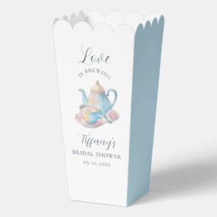 Love is Brewing Bridal Shower Favor Boxes