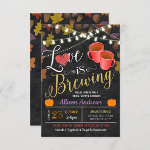 Love is Brewing Bridal Shower Invitation