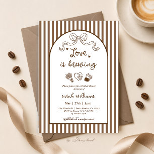 Love is Brewing Bridal Shower Invitation