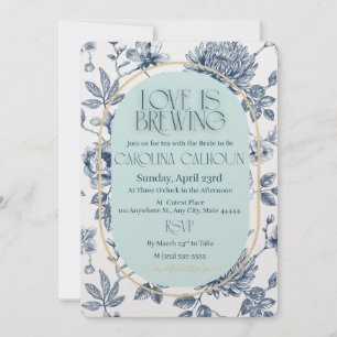 Love Is Brewing Bridal Shower Invitations