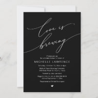 Love is Brewing, Bridal Shower Party Celebration