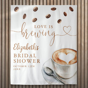 Love Is Brewing Bridal Shower Photo Backdrop