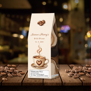 Love is brewing Bridal Shower Roasted Coffee