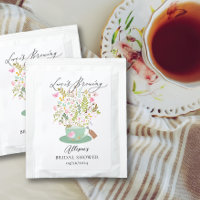 Love Is Brewing Bridal Shower Tea Bag Drink Mix