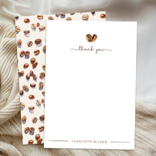 Love Is Brewing Bridal Shower  Thank You Card