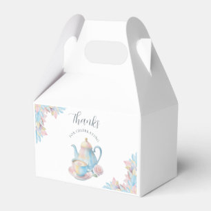 Love is Brewing Bridal Shower Thank You Favor Boxes