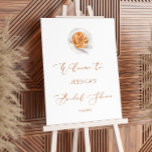 Love is brewing bridal shower welcome foam board<br><div class="desc">Love is brewing bridal shower welcome Foam Board
Matching items available.</div>