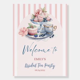 Love is brewing Bridal Tea party Welcome sign