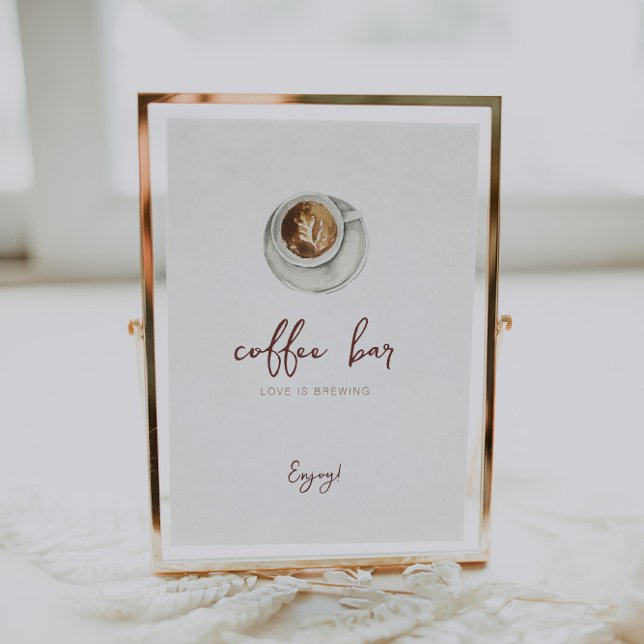 Love is Brewing Coffee Bar Sign (Creator Uploaded)